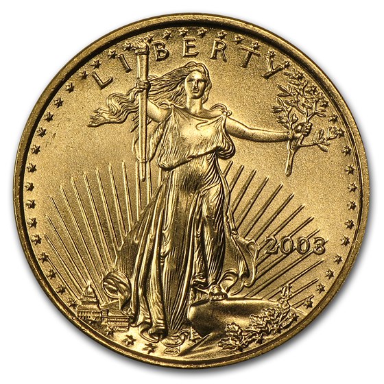 2003 1/10 oz Gold American Eagle BU 2003 1/10 oz Gold American Eagle BU